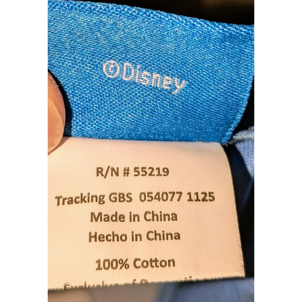 Disney Stitch Baseball Cap Blue Adjustable Ears Kids NWT‎